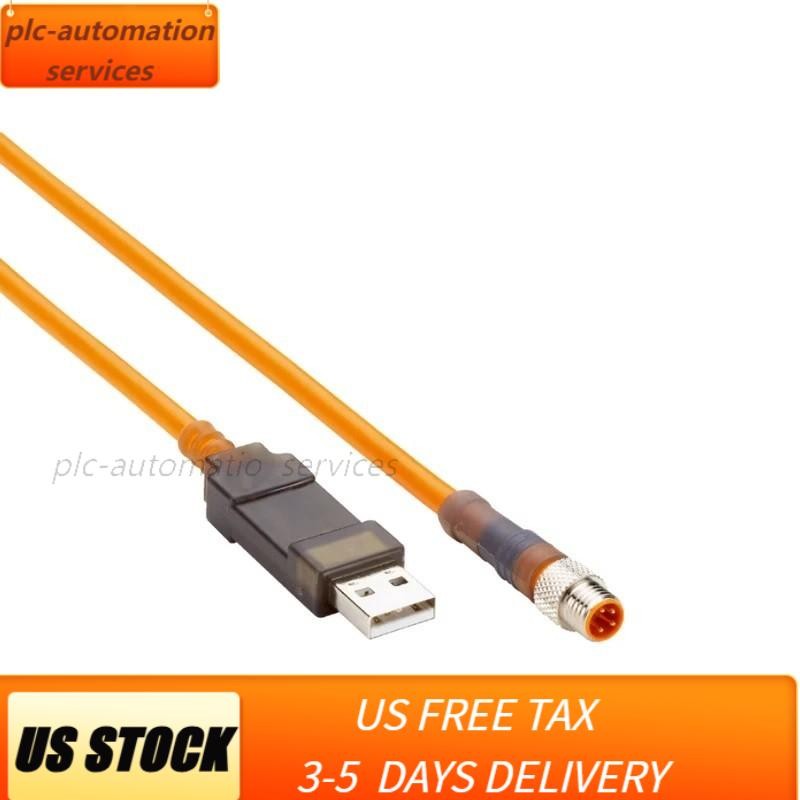 SICK DSL-8U04G02M025KM1 USB Configuration Cable to PC M8x4-pin USB-A USB Plug