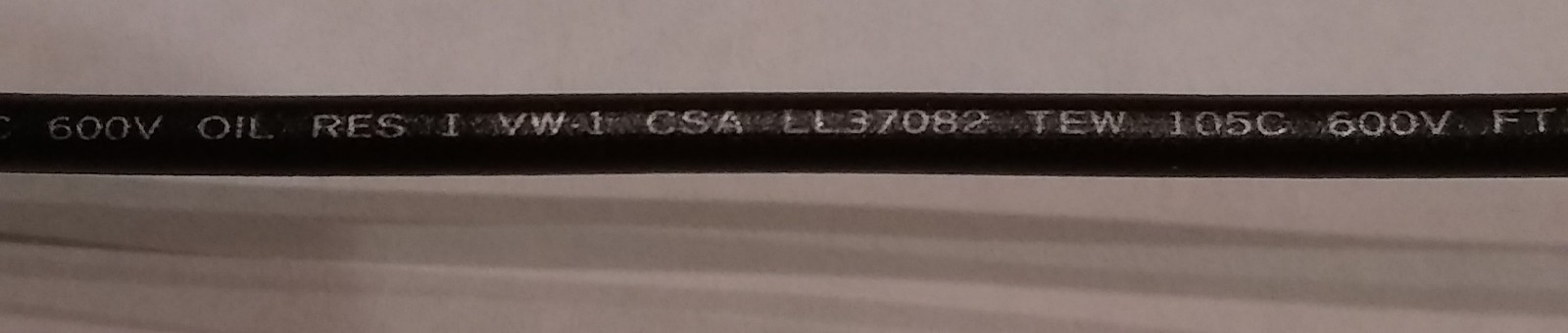 Allied 18 AWG gauge Stranded Tinned Copper Wire, MTW, Hook-up, PVC,Black
