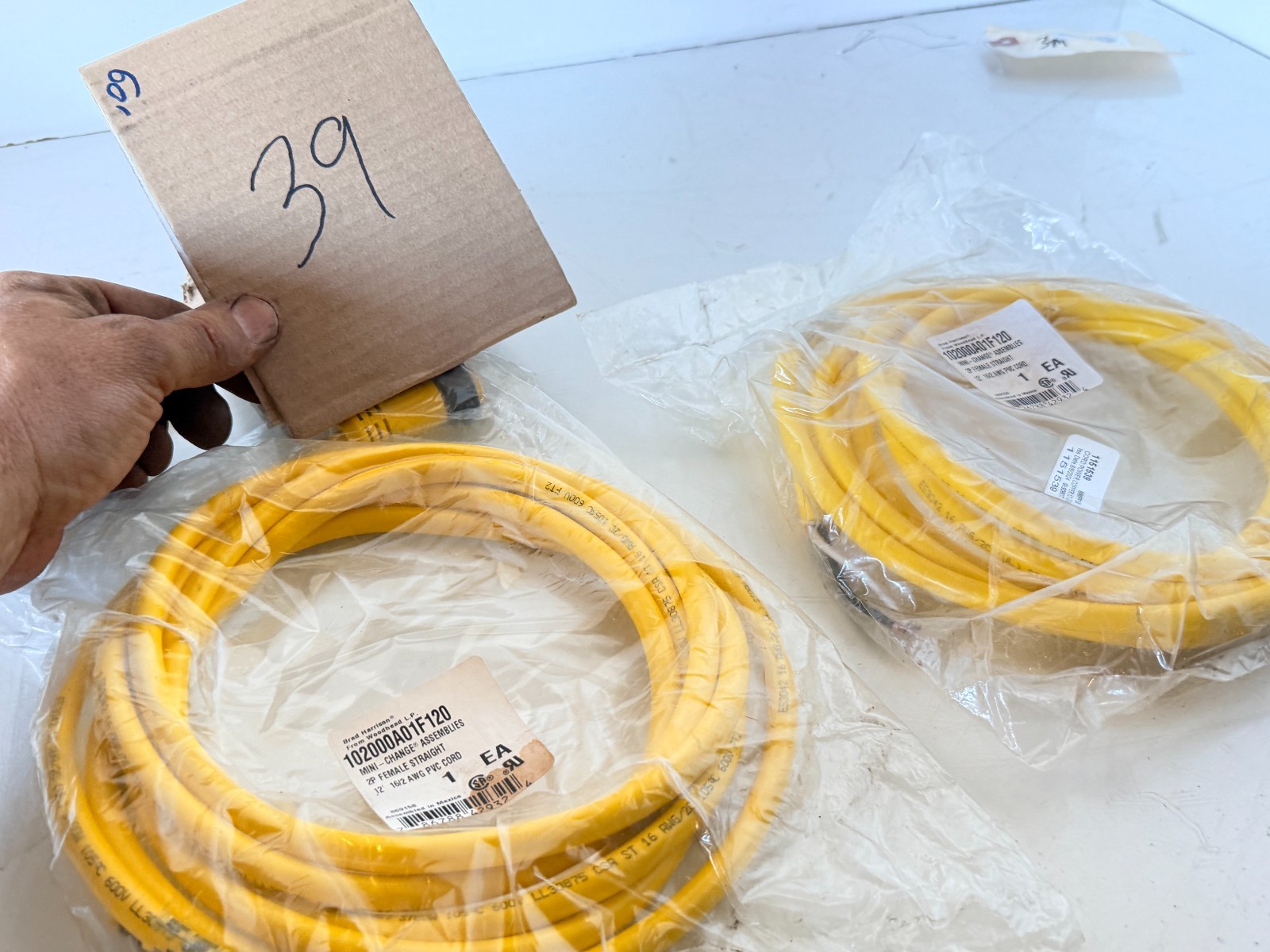 Brad Harrison Woodhead 102000A01F120 Mini-change Cordset Assemlbly 12FT (39)