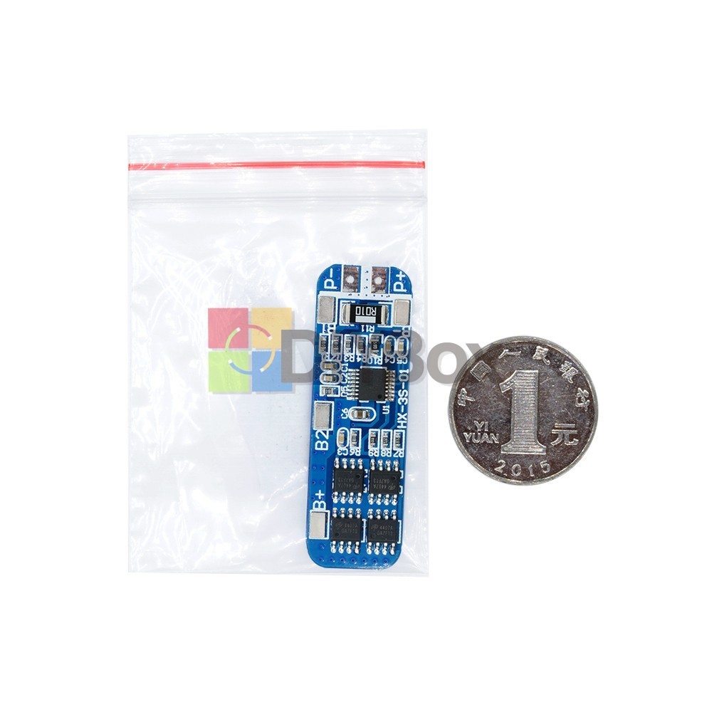 10Pcs 3S 10A BMS Charger Li Battery Protection Board Circuit Board 10.8V 12.6V