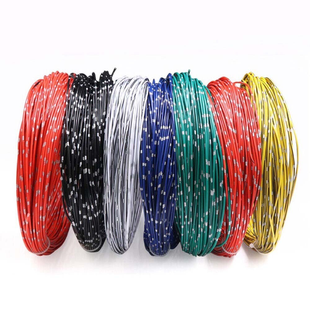 0.3-2mm² Thin Wall Automotive Cable Car Wiring Auto Modification Electrical Wire