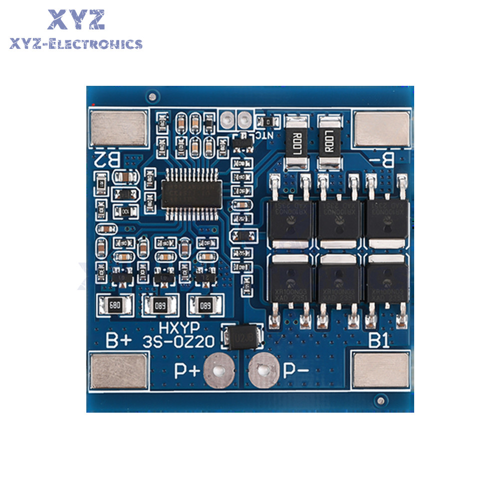 3S 12V 15/20/25/30A 18650 Li-ion Battery Protection Board 11.1V 12.6V Balanced