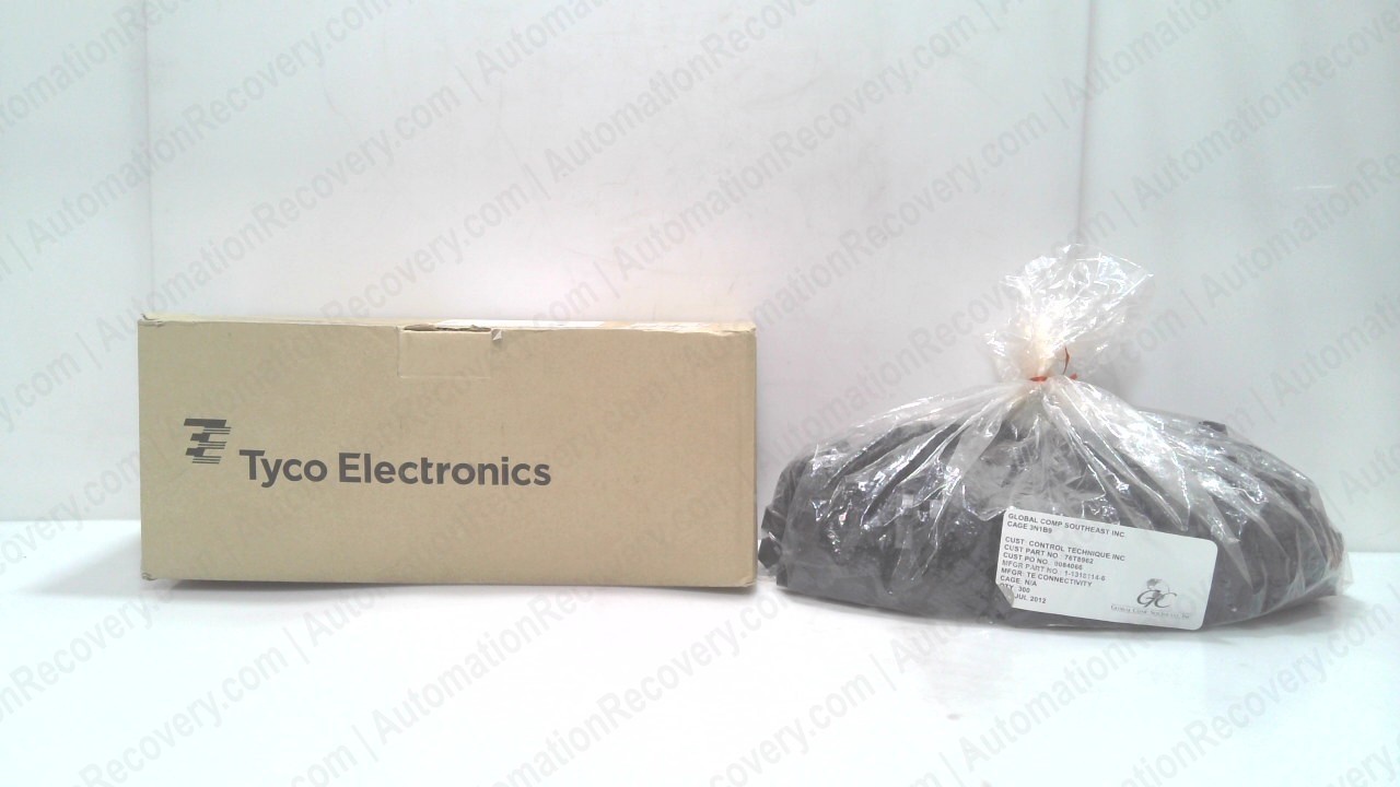 TYCO ELECTRONICS 1-1318114-6 – BOX OF 300 / REV J, RECEPTACLE HOUSING, N #348241