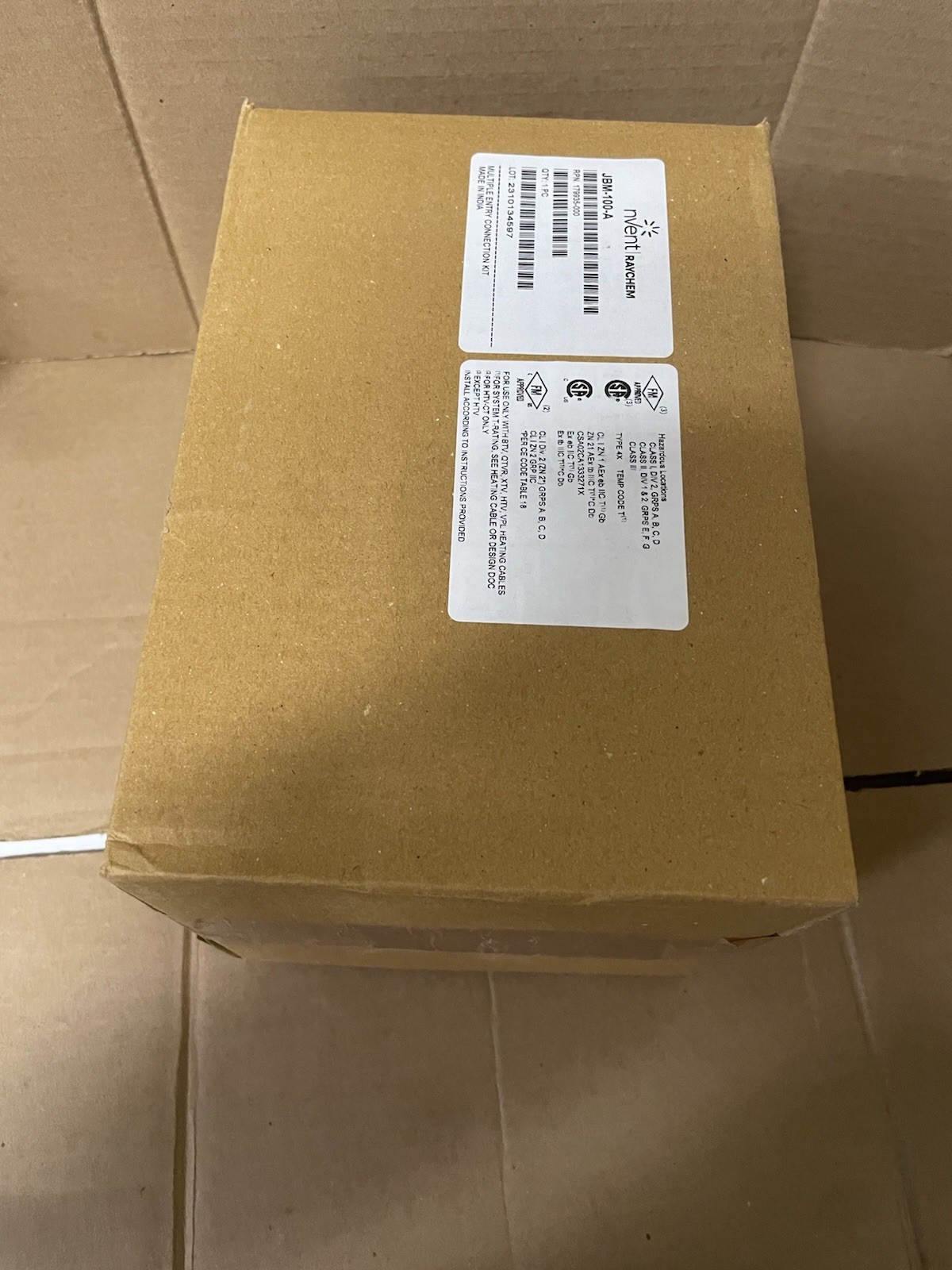 JBM-100-A, nVent Raychem Multiple Entry Power/Splice/Tee Connection Kit. Sealed!