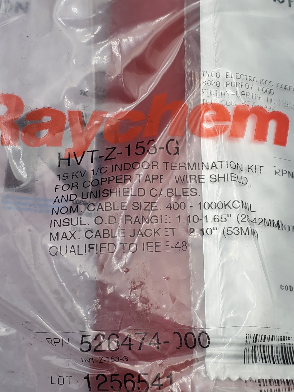 Raychem HVT-Z-153-G Indoor Termination Kit
