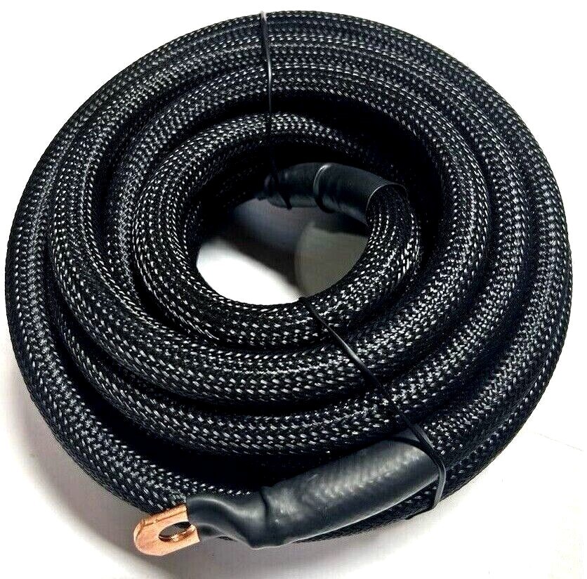 Show Quality 4 Gauge AWG Snakeskin Power Ground Copper Cable Wire Marine Grade