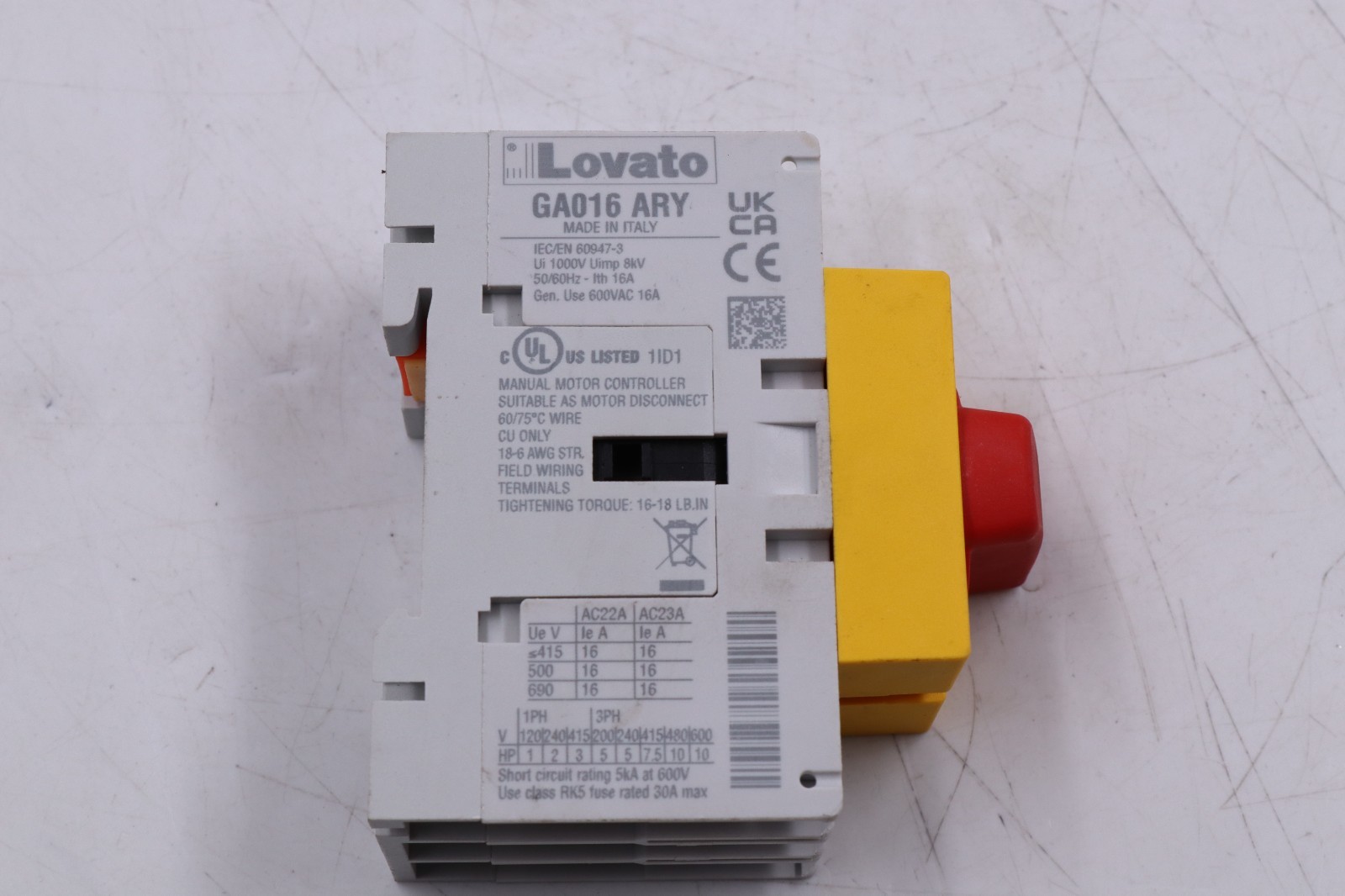 Lovato GA016 ARY MADE IN ITALY