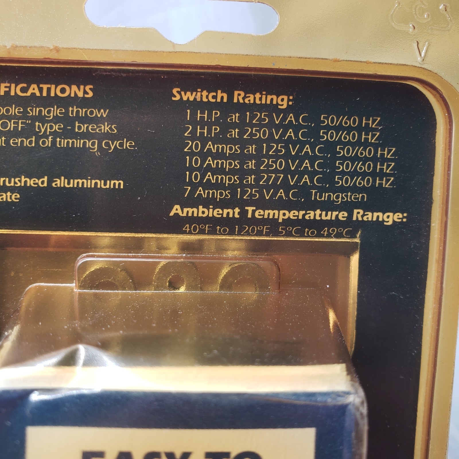 Intermatic FF30MC Auto Shut-Off Timer 30 Minute Time Limit SPST