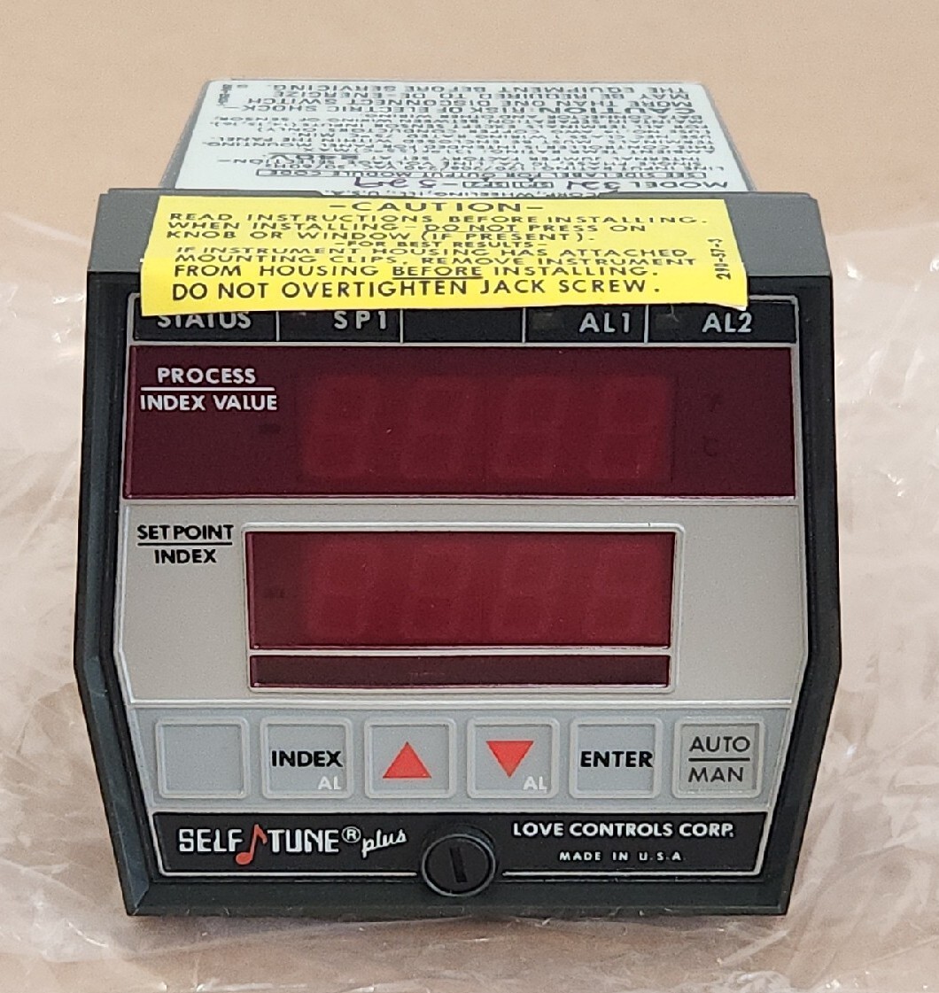 *NEW* Dwyer Love Controls 321-SP1-SP2-529 Temperature Controller Self Tune Plus