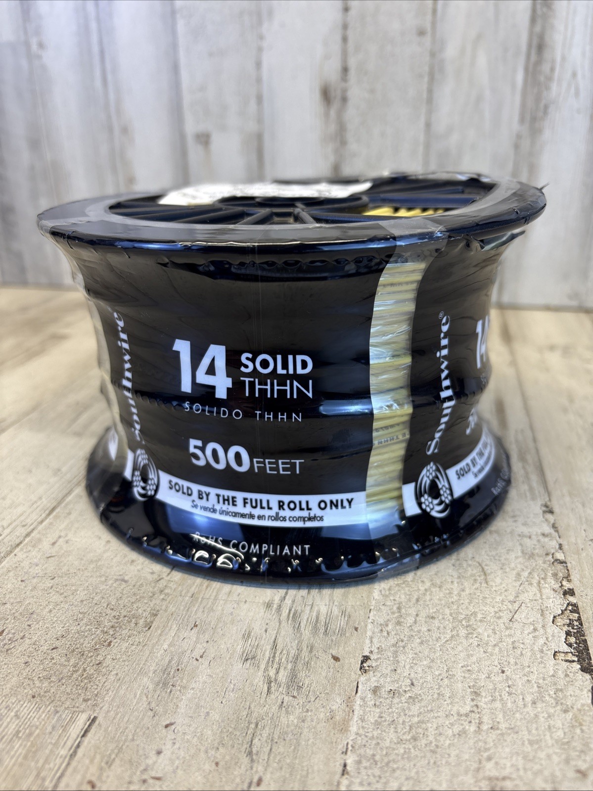 Southwire Building Insulated Wire 14 GA Single Conductor 15 Amp 600 V 500Ft New