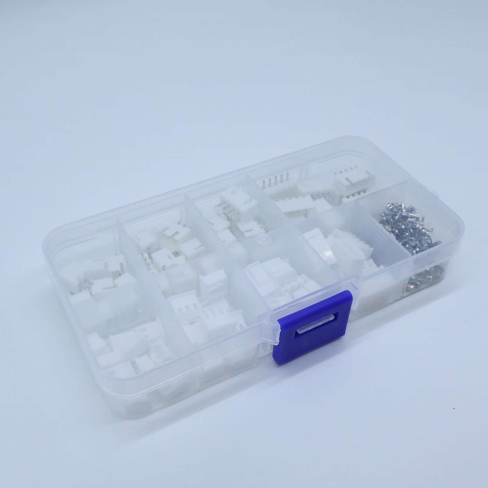 230PCS XH2.54mm Connector Assortment 2P/3P/4P/5P with 150 Terminals