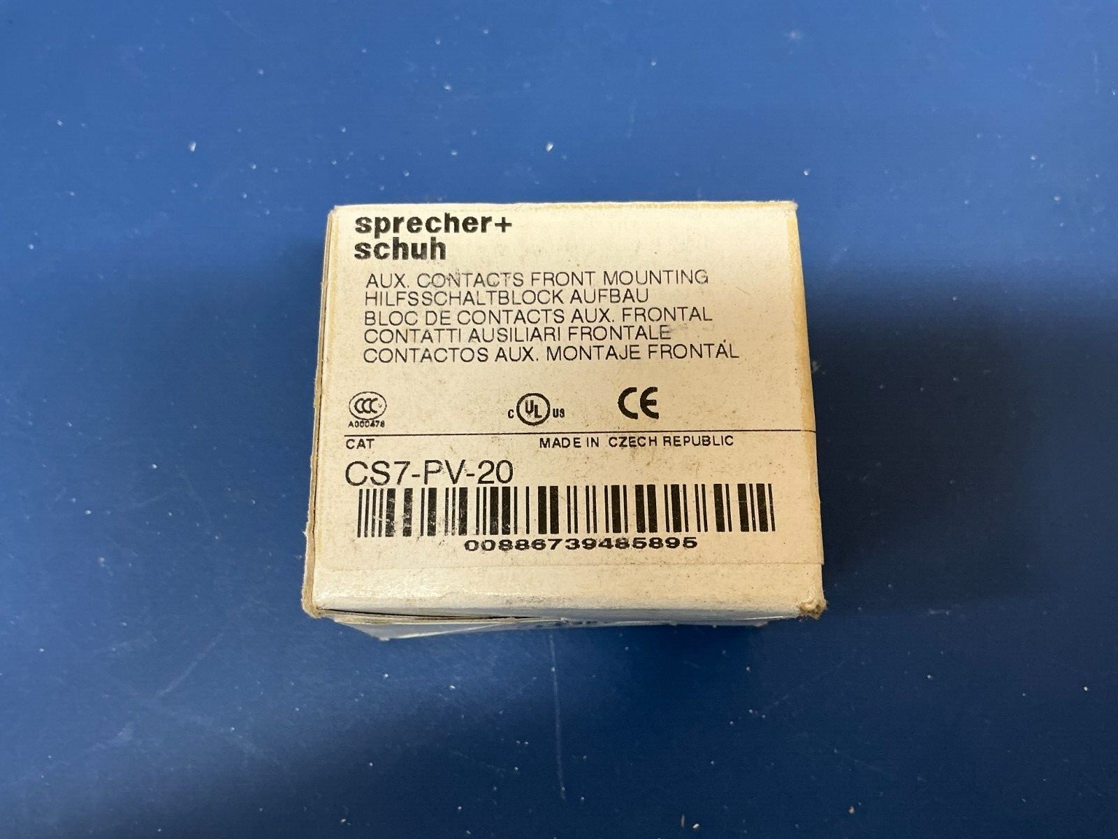 *FREE SHIPPING* Sprecher + Schuh Auxiliary Contact Block CS7-PV-20