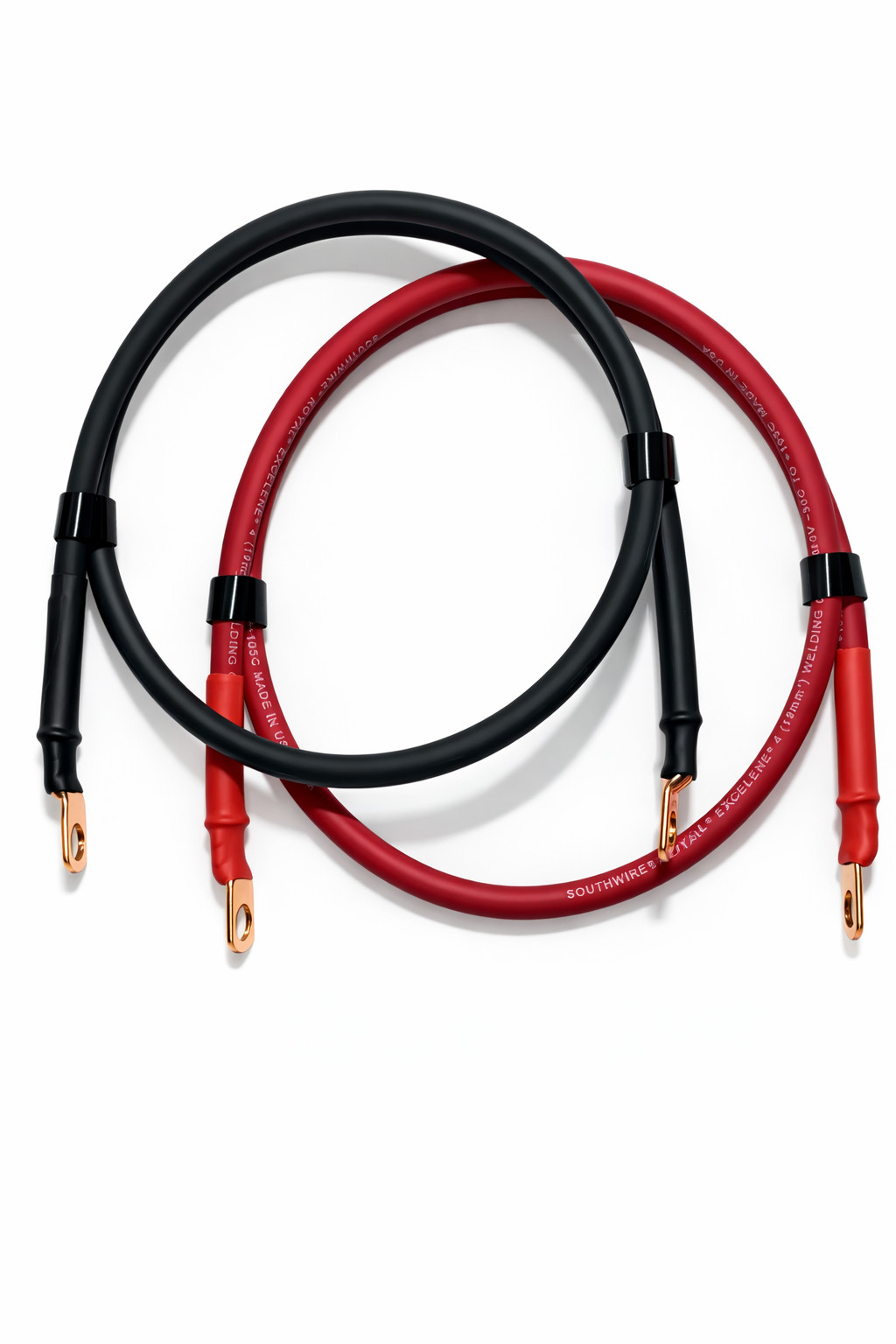 4 AWG Custom Battery Cable Pure Copper Welding Wire Car RV Solar Inverter Power