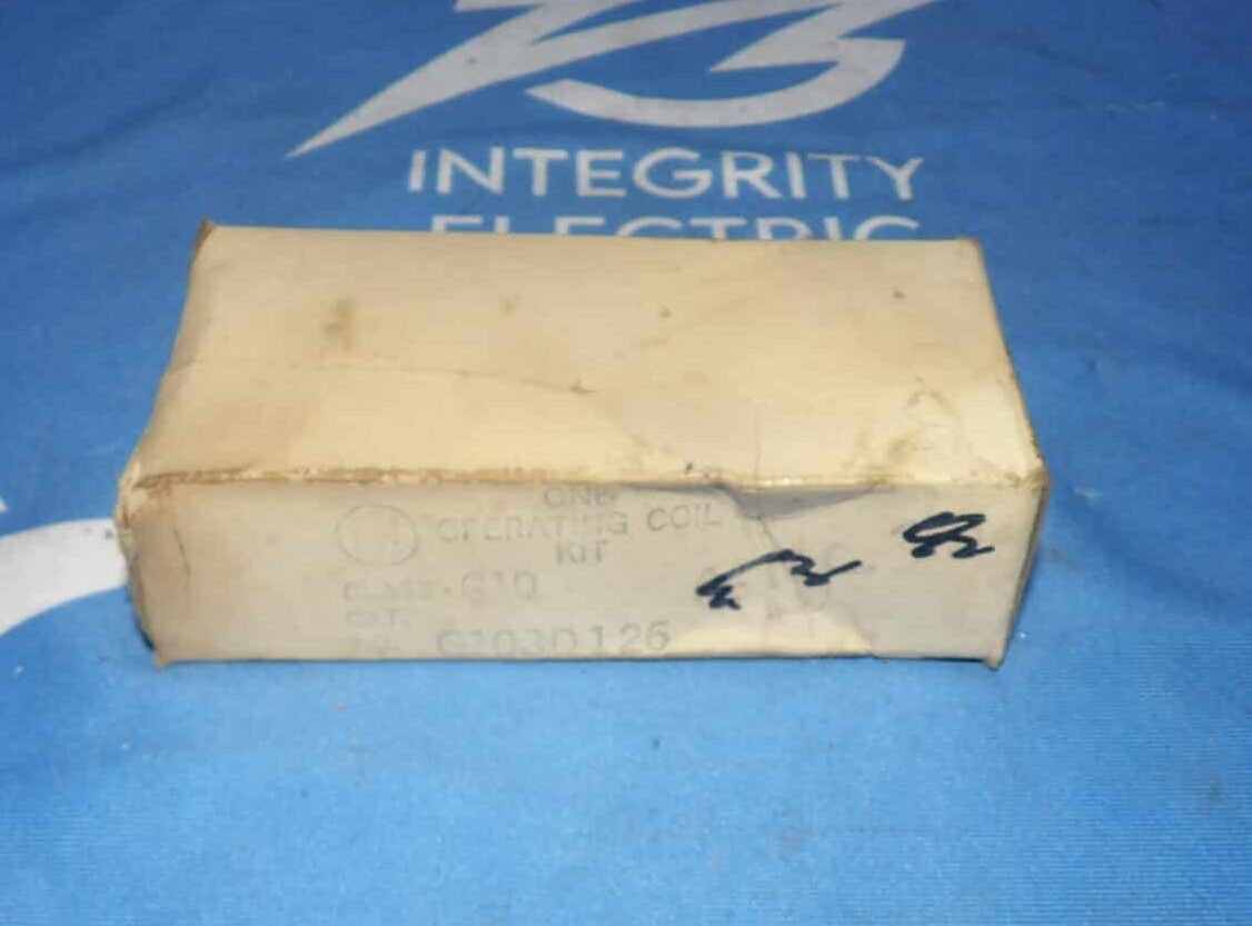 Telemecanique G103D126 110-120V 50-60Hz Operating Coil + 1 Year Warranty