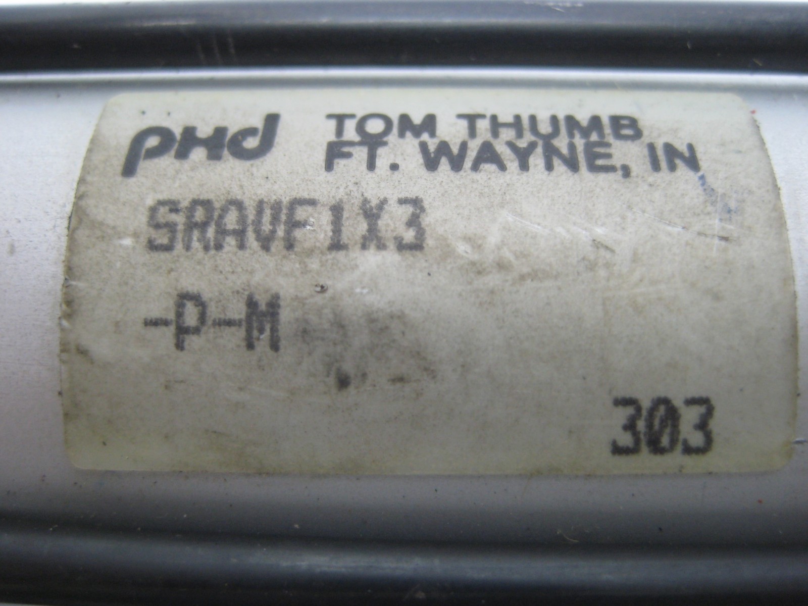 PHD INC. SRAVF1X3 CYLINDER LOT OF 3 (AS PICTURED) UNMP