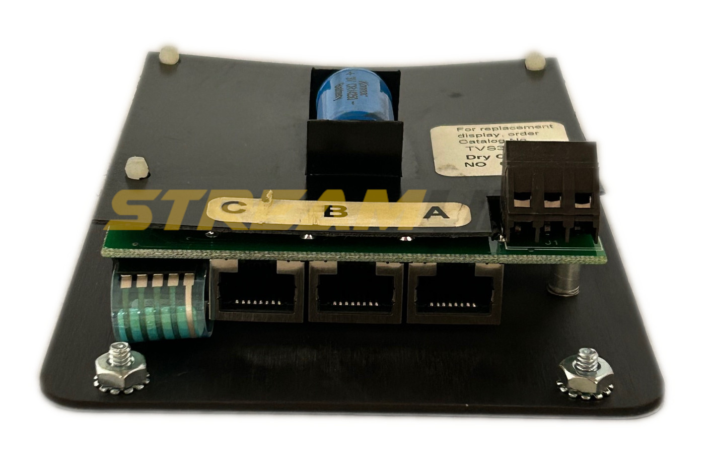 Square D Surgelogic TVS3DSPVC TVSS Display kit, 3 Phase, Vertical, Counter