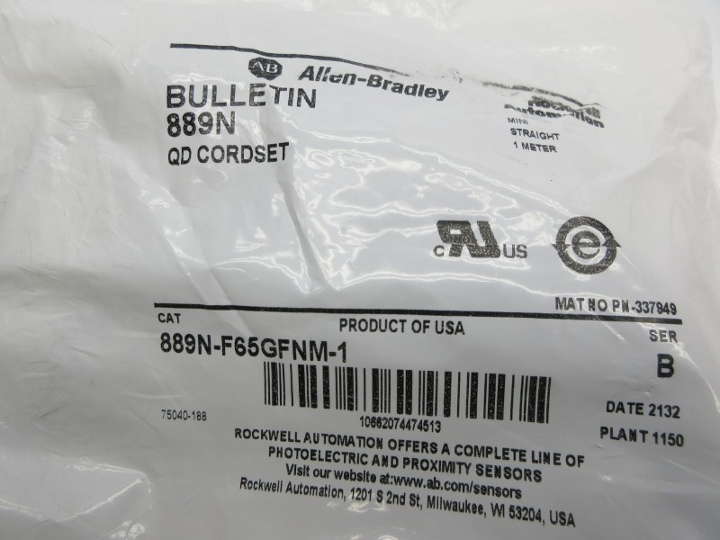 INDUSTRIAL SPARE PART 889N-F65GFNM-1 SER. B NSMP