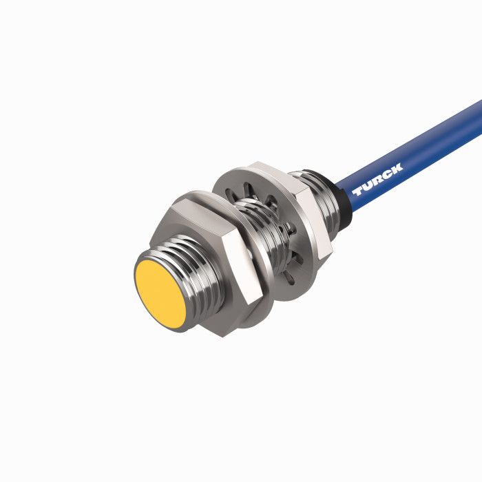 Lot x2: Turck BI2-G12-Y0 ProXimity Sensor,M12, 2mm Range, 2 Wire, NAMUR, 2m, PVC