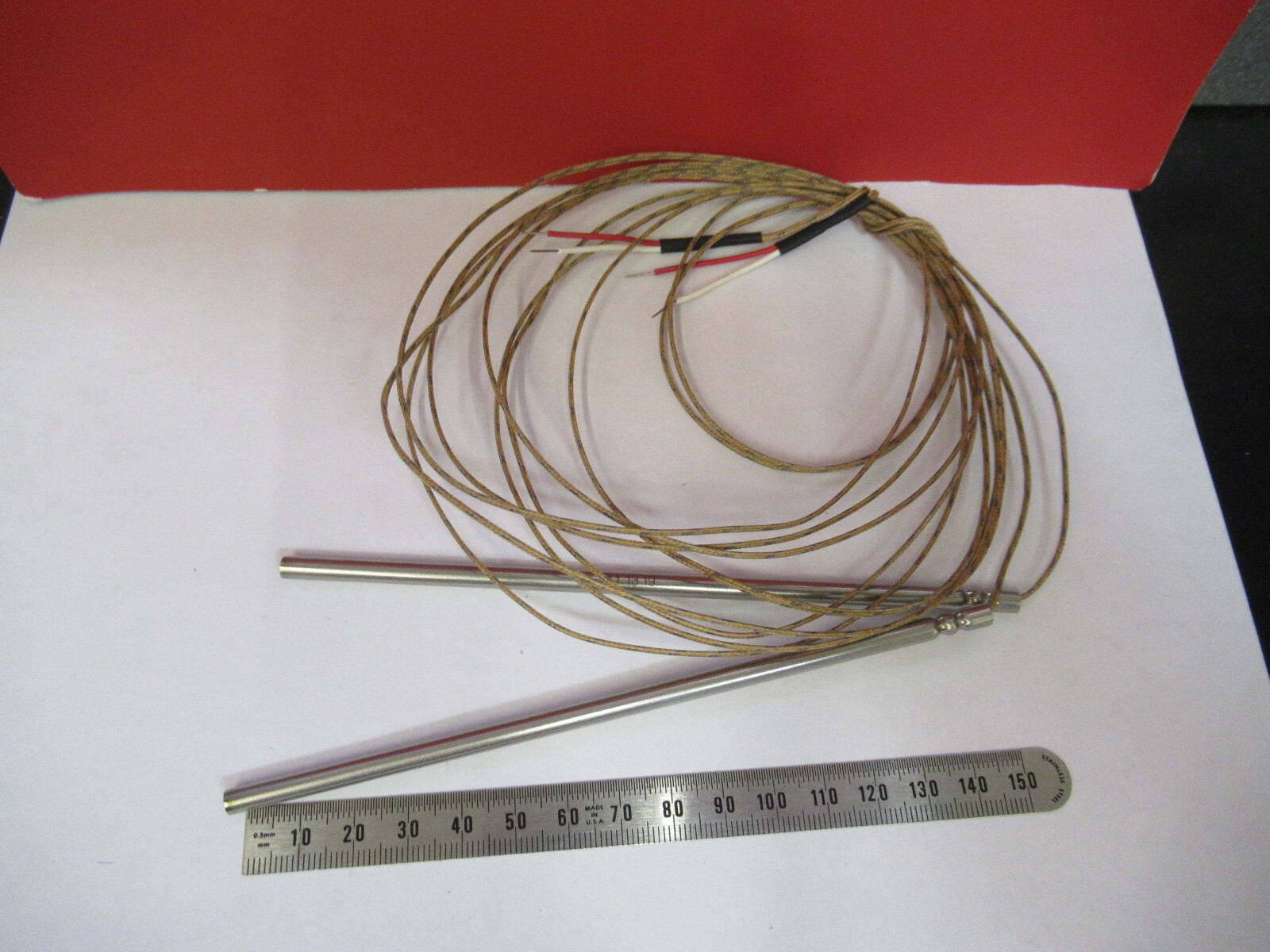 LOT THERMOCOUPLE J IN STEEL WELL AS PICTURED X3-B-44