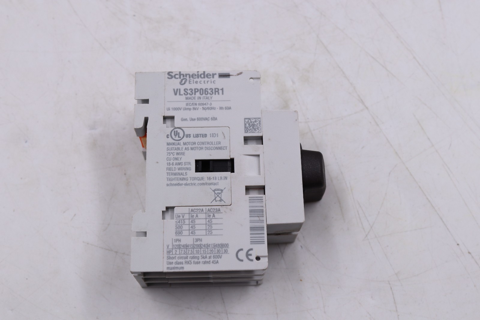 Schneider Electric VLS3P063R1 MADE IN ITALY