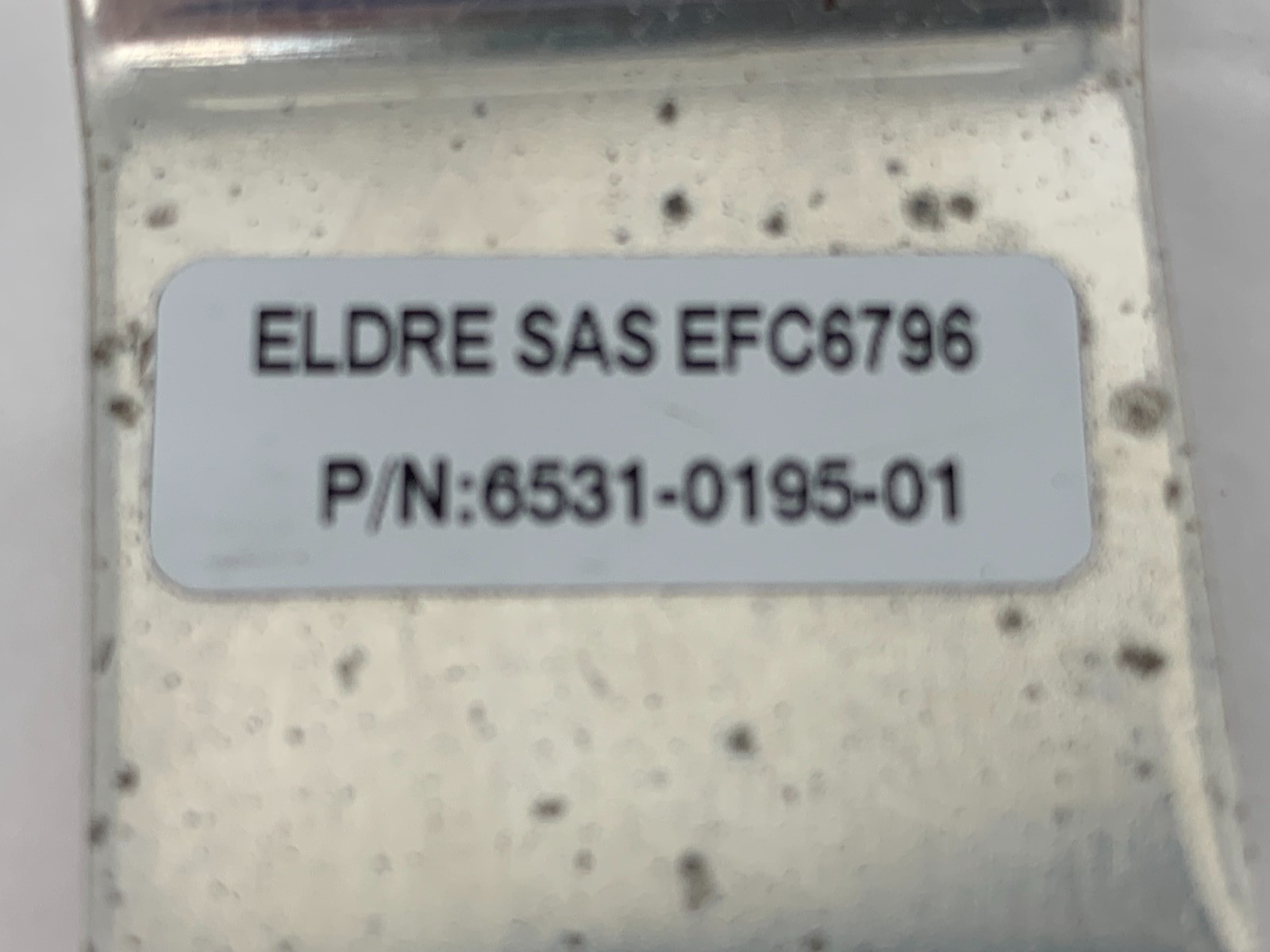 ELDRE SAS EFC6798 6531-0201-01 Copper Tin Plated Bus Bar Connector