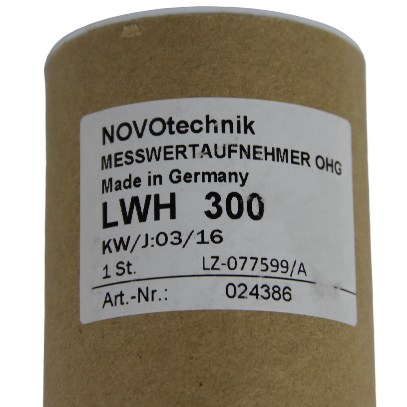 Brand New Novotechnik Linear Transducer LWH-0300 / LWH 300 / LWH300 In Box