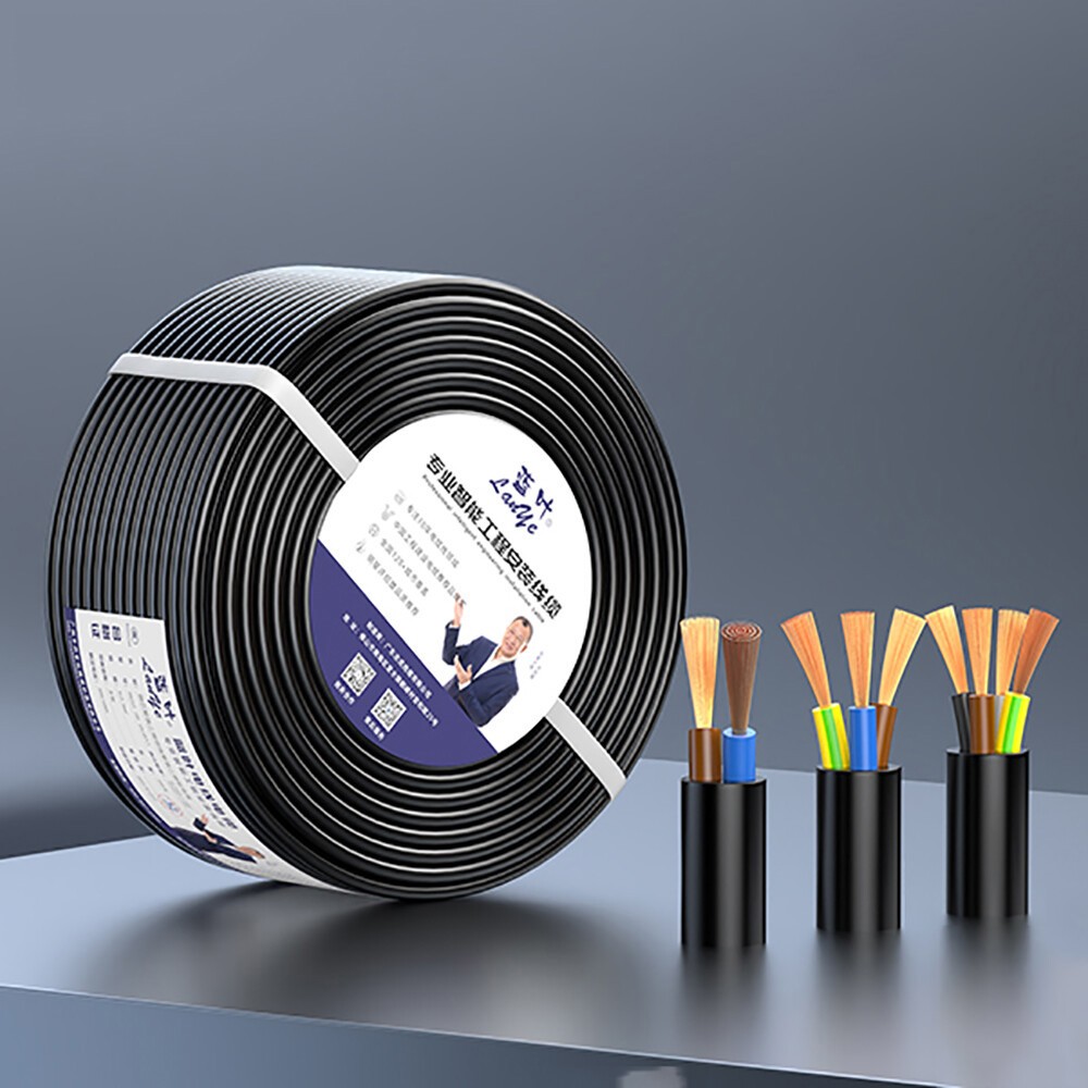 Electrical Flex Cable Wire 5/6/7/8/10/12 Core 0.3 0.5 0.75 1 1.5mm² Flexible PVC