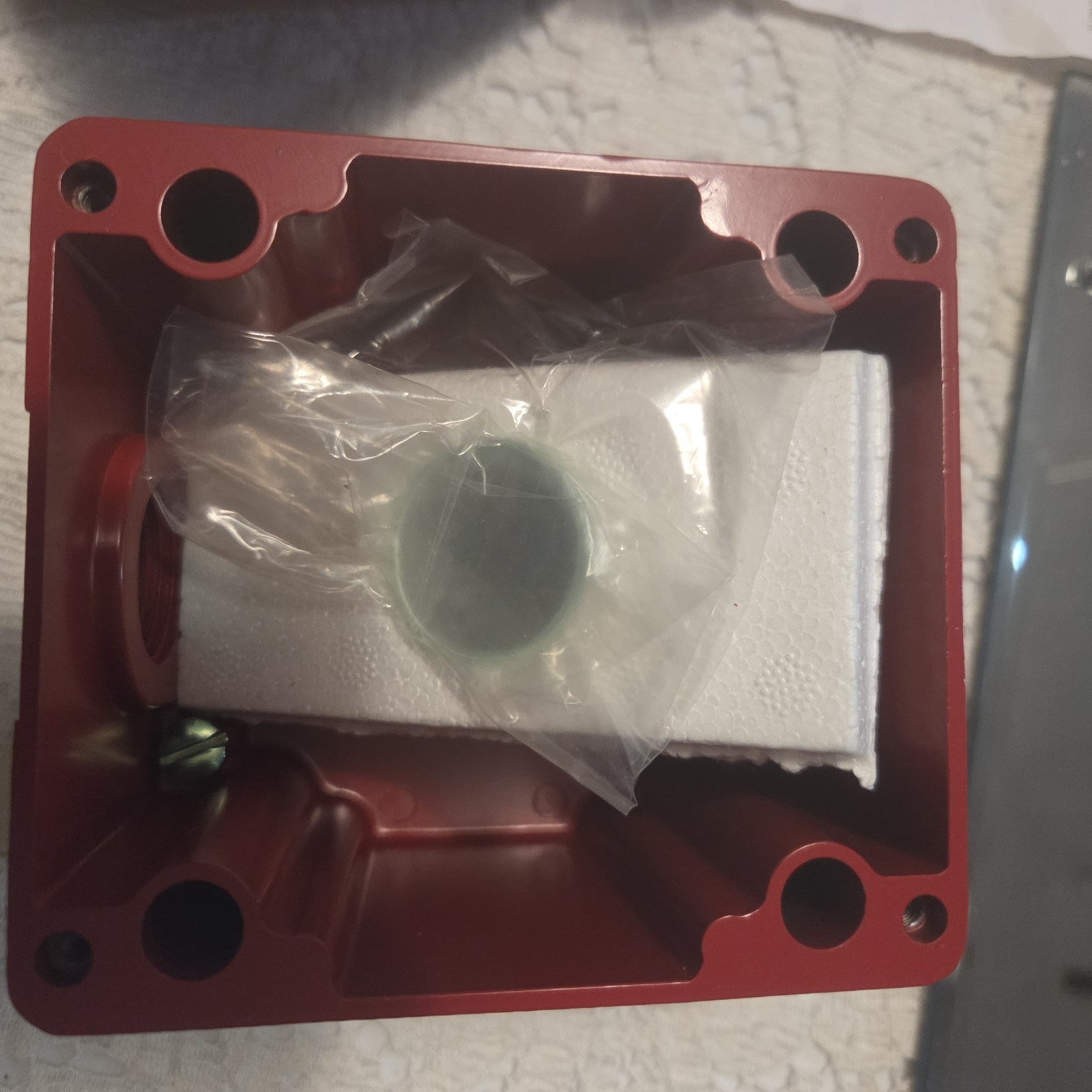 NIB Allen Bradley 800TNX114 Break Glass Emergency Stop Push Button Station Nos