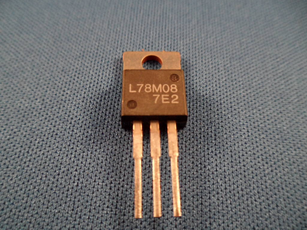 8V/500mA TO-220 Regulator L78M08,New, Qty.2
