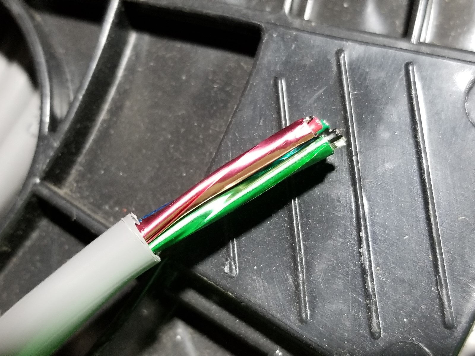 Carol C6040A 22/3P Individually Shielded Twisted Pairs Data Cable Gray /50ft