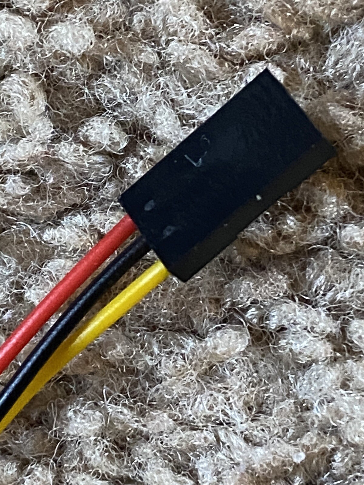 4Pcs 3Pin 26AWG Female to Wire 14 Inches 2.54mm Dupont Connector