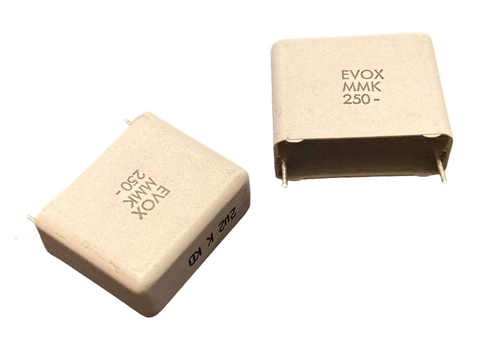 5 PCS Evox Rifa WIMA 2.2uF 2200nf 250V DC 160V AC 10% Film Capacitor ORIGINAL