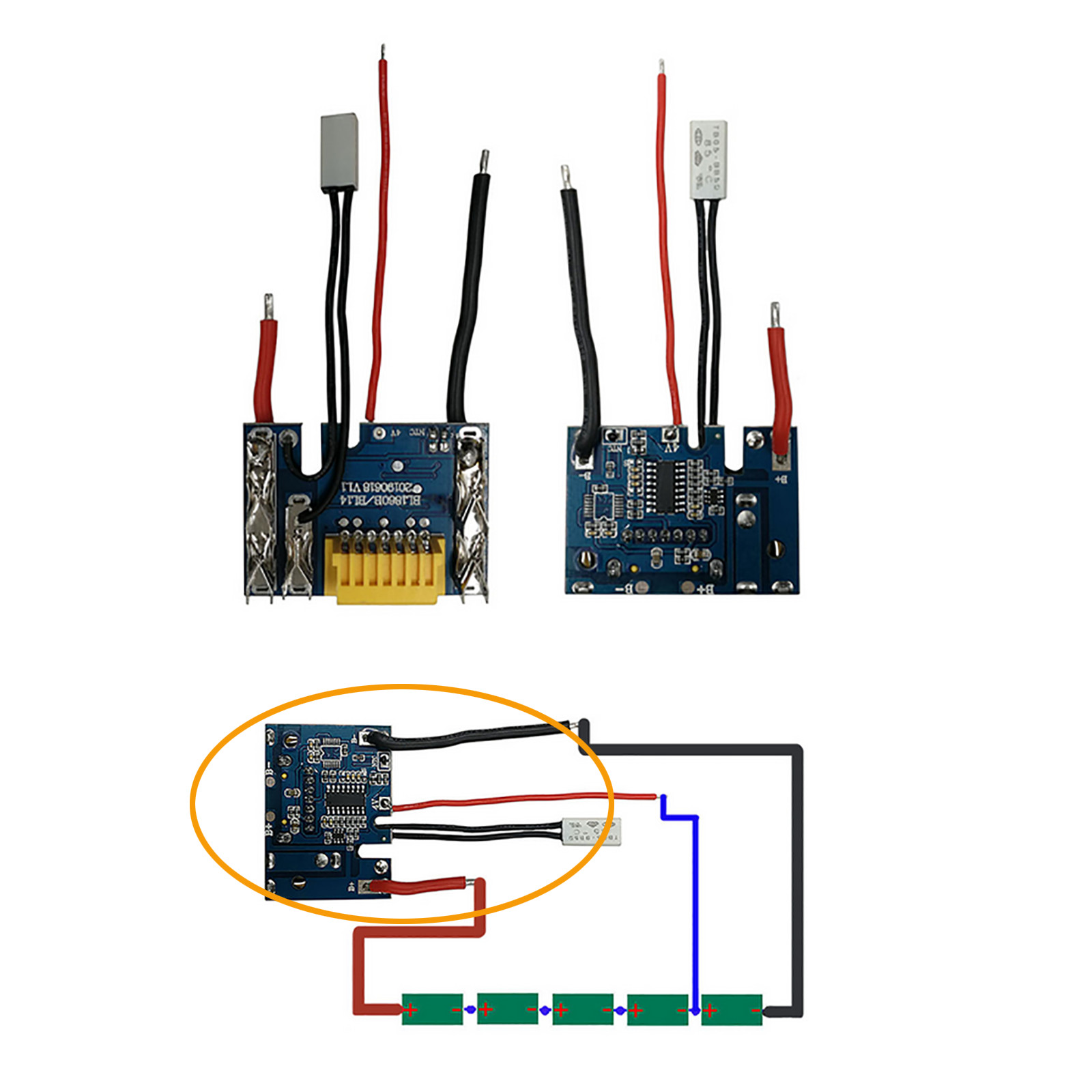 Protection PCB Circuit Board For Makita 18V BL1830 BL1815 BL1890 Lithium Battery