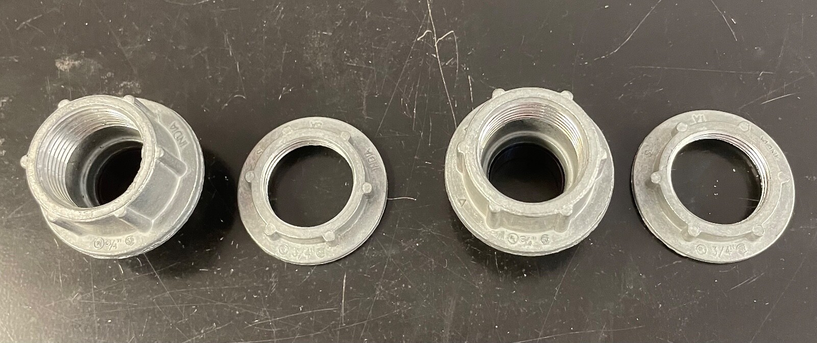 “LOT OF 2” Eaton, Crouse-Hinds, Myers (STYLE) – “INDIA” – 3/4” – Conduit Hub