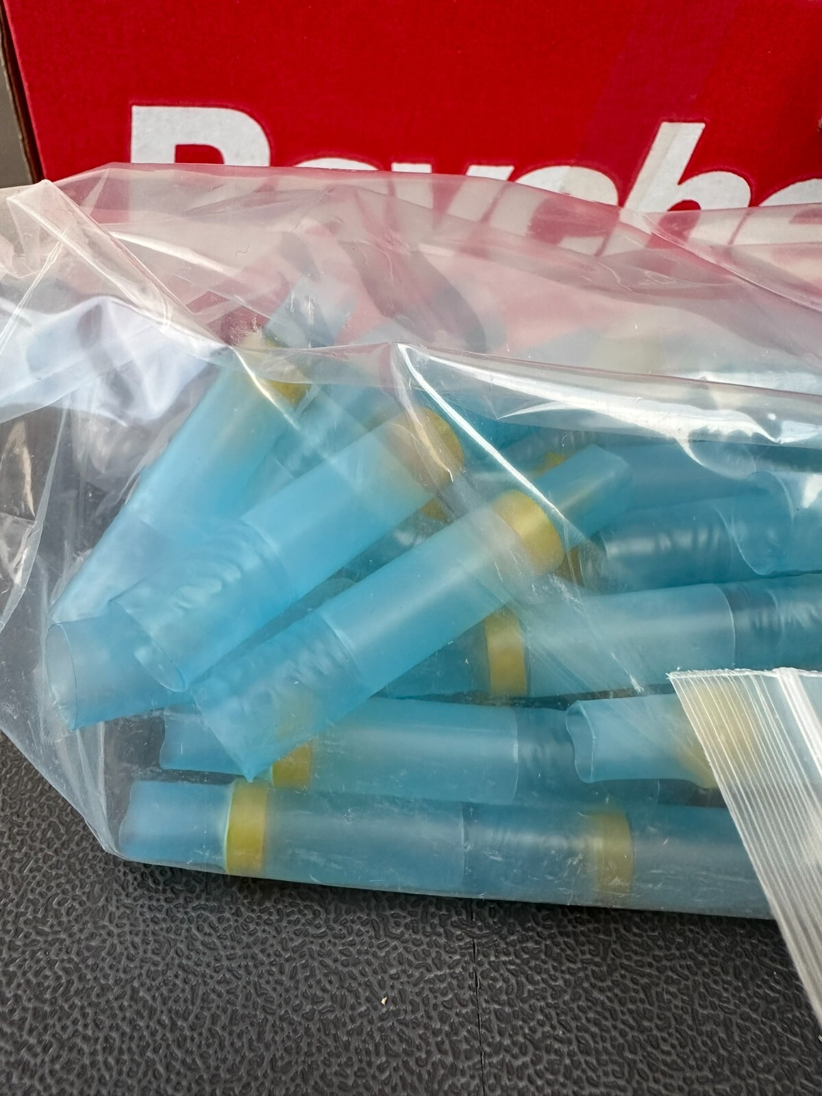 Raychem D-436-40 Miniseal Crimp Splices , Solder Sleeves & Shield Tubing Q100