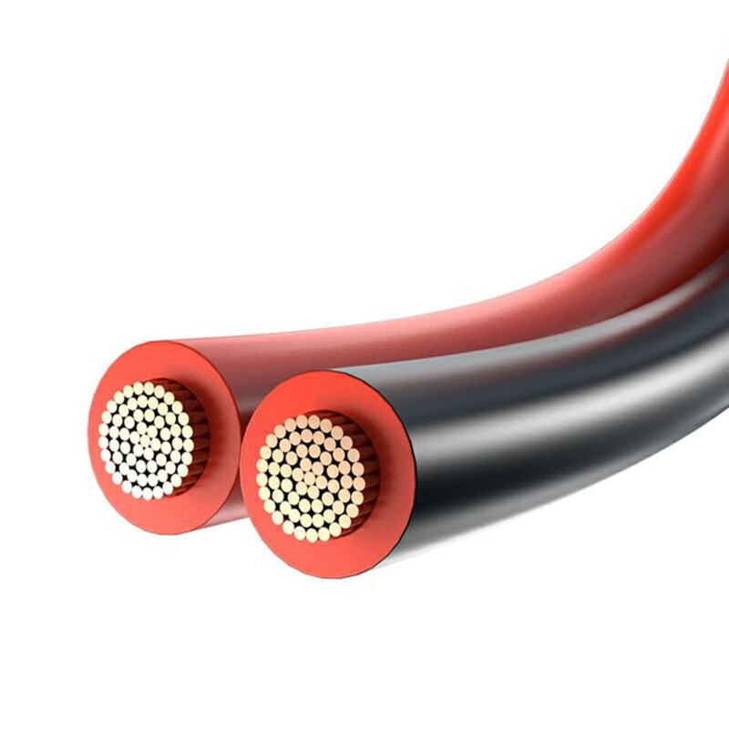 2-Core RVB Red And Black Twin Cable Car Audio Speaker Copper Wire 0.3mm²-2.5mm²