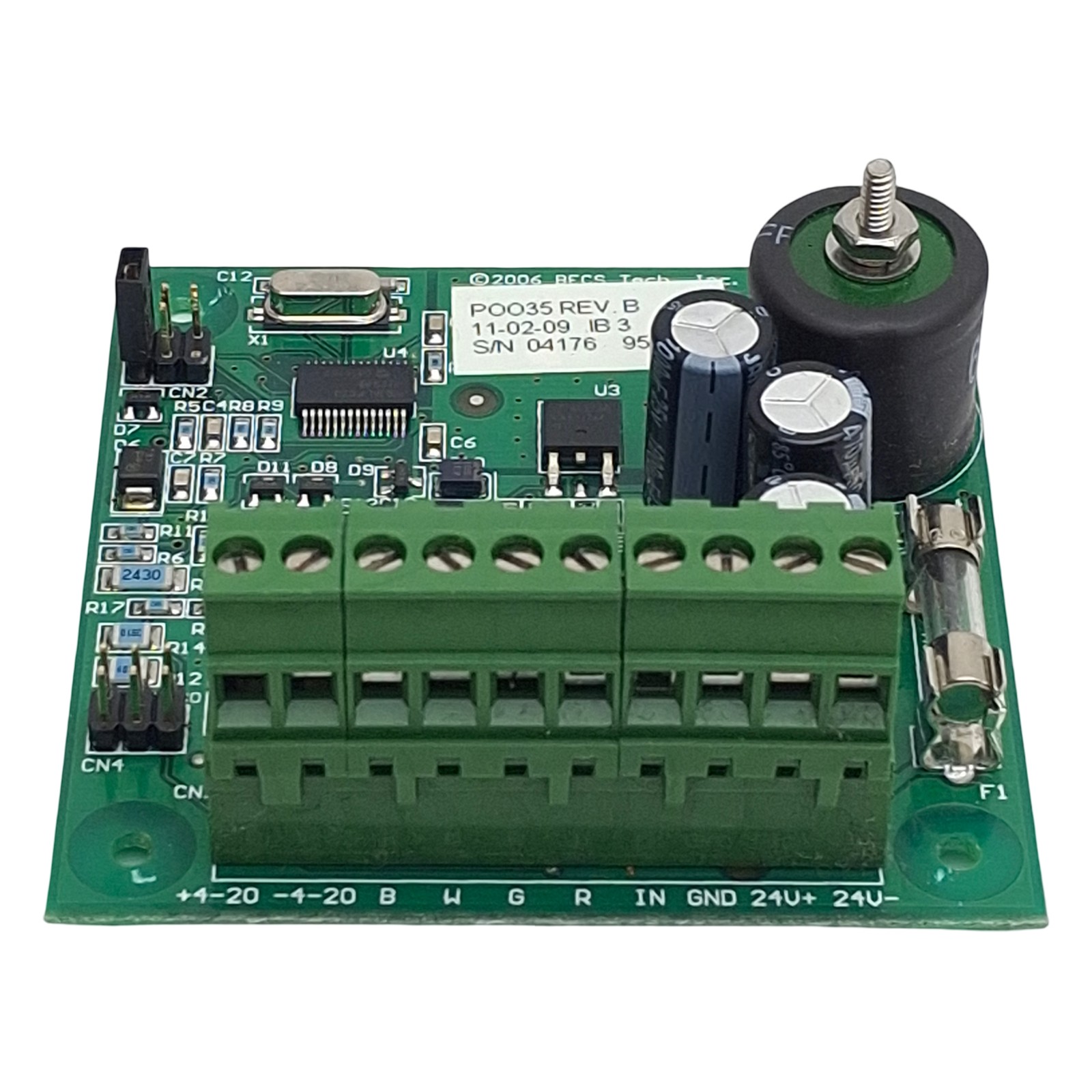Parker 952956 1200342 POO35 REV.B Sporlan IB3 Interface Board, 24VDC, SDR-3/X