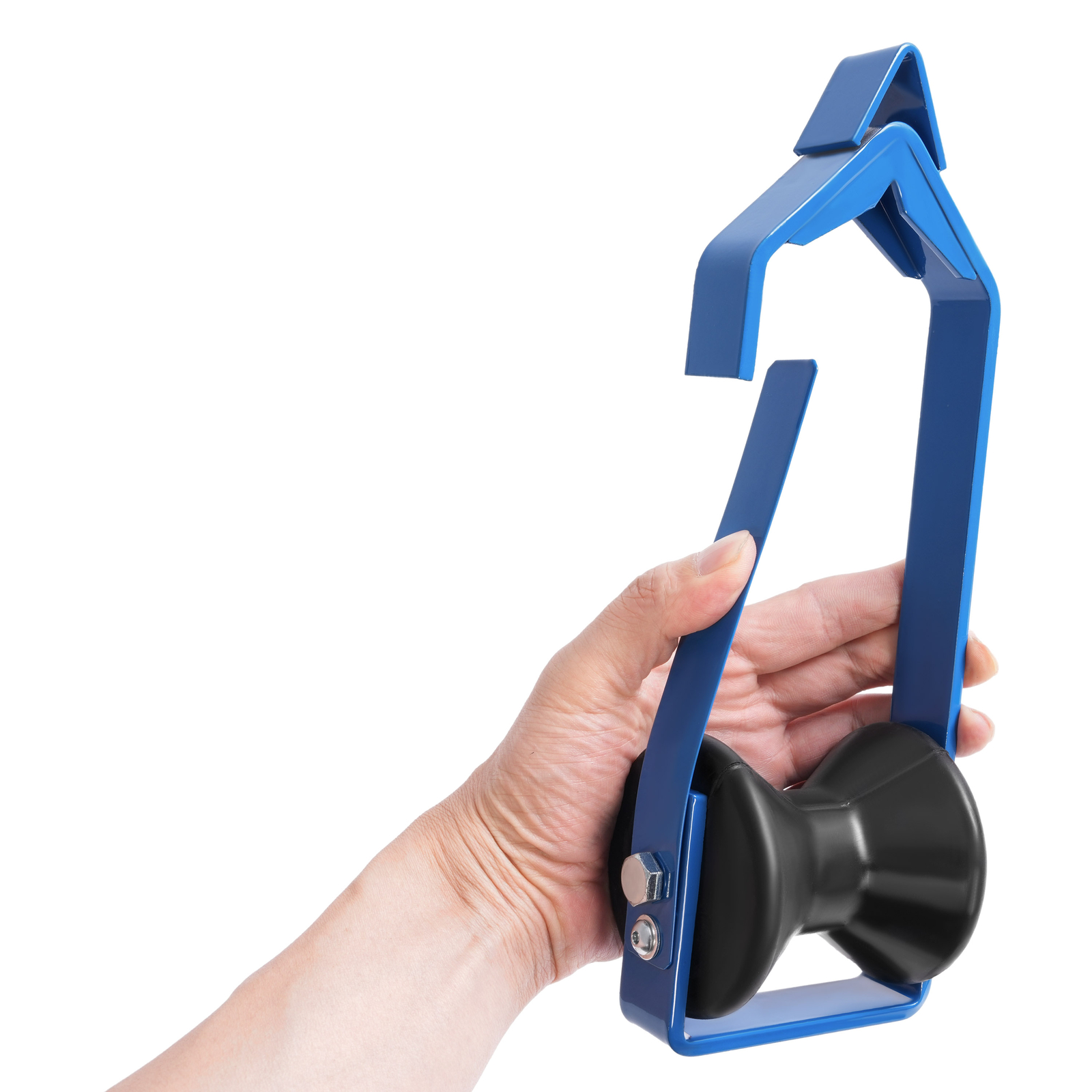 For Universal For RO300 Up to 3″ Diameter Blue Powder Coated Steel Cable Roller