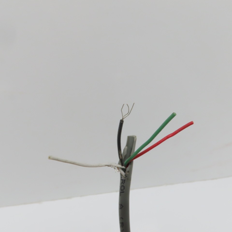 Omni Cable D92204 22AWG 4 Conductor 300V Unshielded Sound & Security Cable 245′