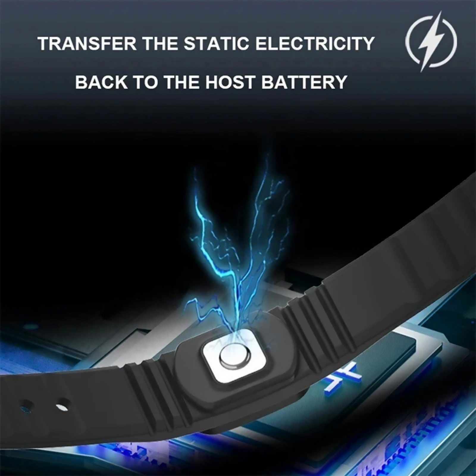Adjustable Anti-Static Bracelet Wireless Eliminator Wrist High Quality Accessory
