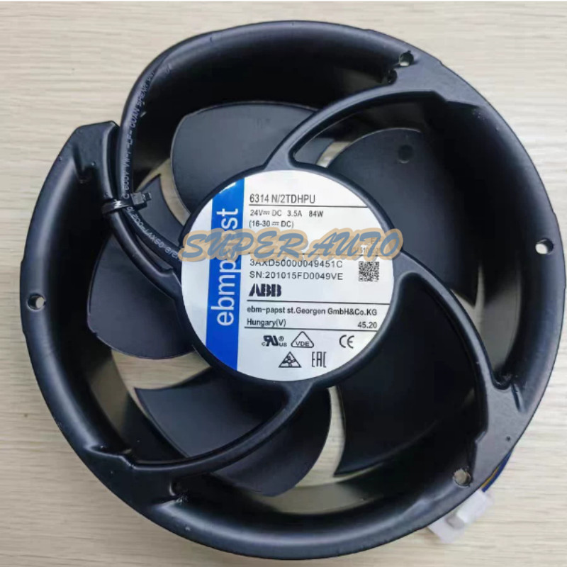 1PCS NEW FIT FOR 6314 N/2TDHPU inverter fan