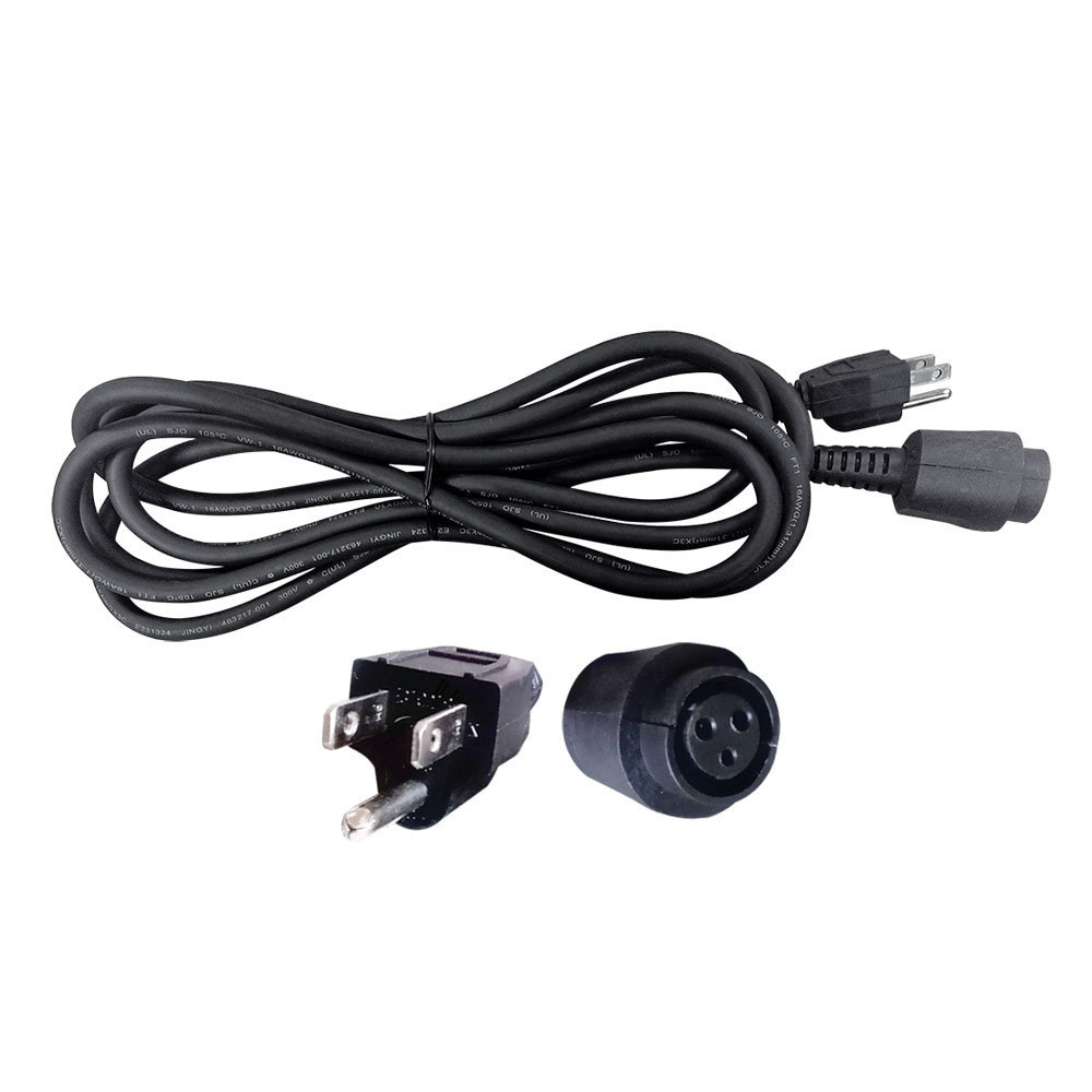 10 Feet 16 AWG SJO 3 Wire 125 Volt NEMA 5-15P Power Tool Quick-Lock Cord