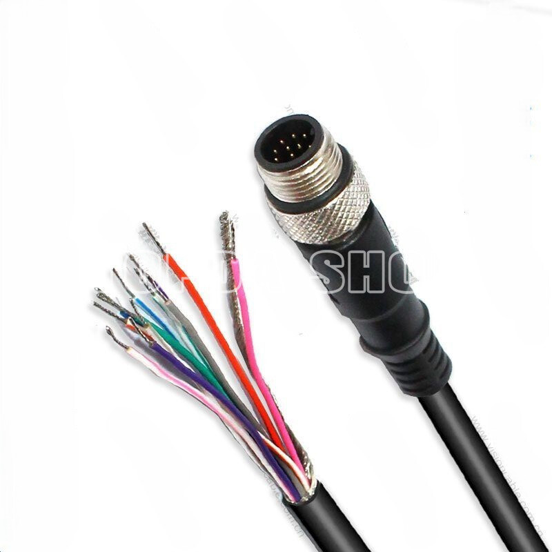 1x A-CAB-BVS-IO12S compatible with TELEDYNE Dalsa BOA Spot camera IO power cord