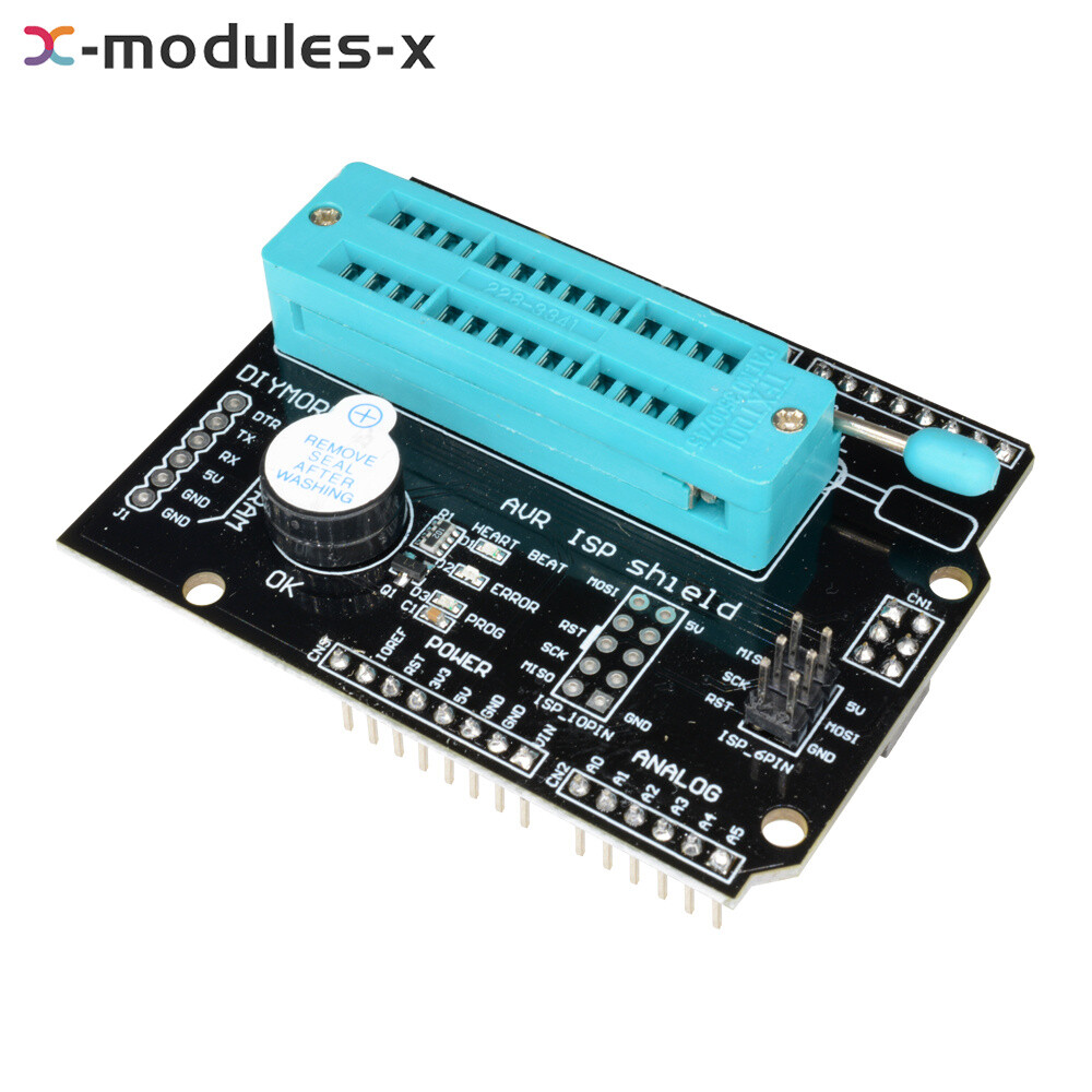 AVR ISP Shield Burning Burn Bootloader Programmer for Arduino UNO R3 New