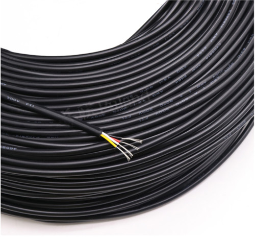 UL2464 28AWG Power Cord Soft Cable 2/3/4/5/6/8/10 Core Signal Control Wire Black