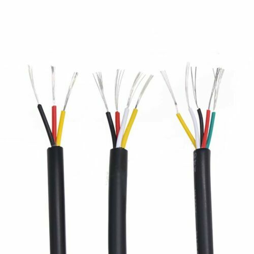 UL2464 26AWG Sheath Power Cord Cable 2/3/4/5/6/8/10 Core Signal Soft Wire 80°C