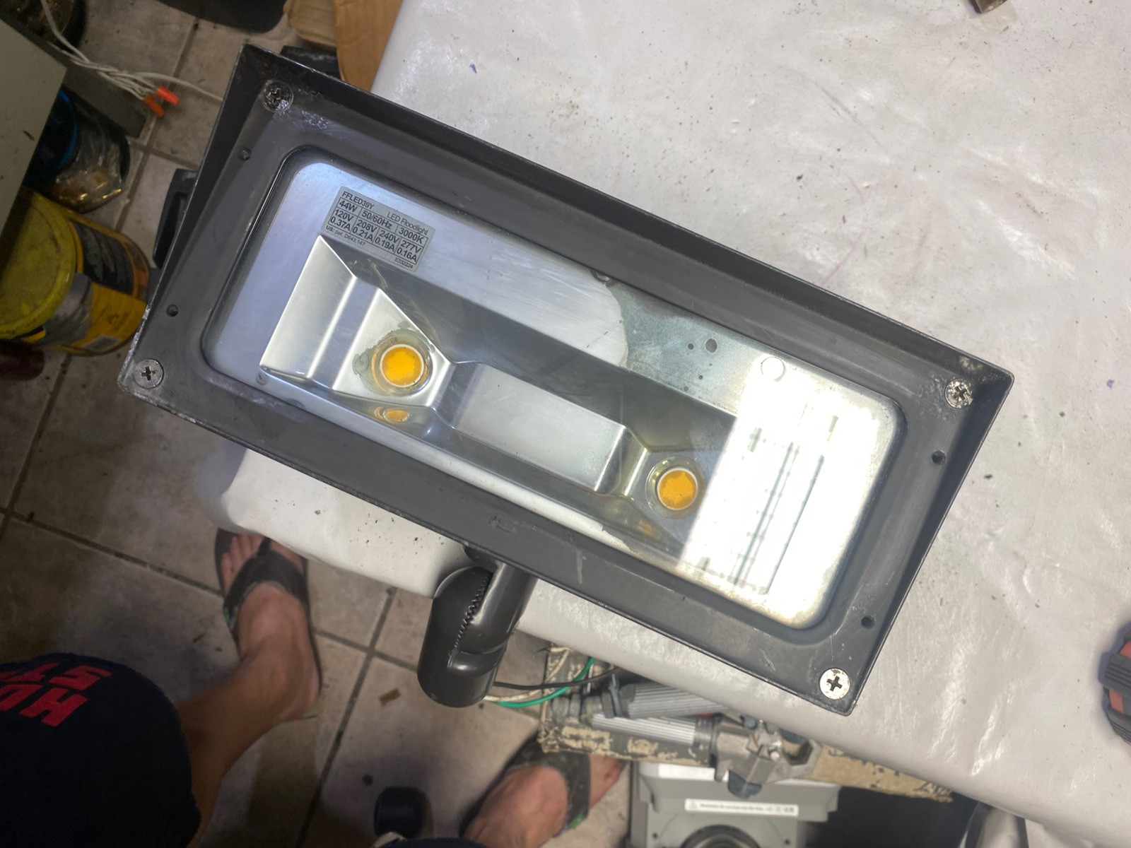 RAB LIGHTING FFLED39Y LED Floodlight 44W 120V (4 PARTS) #4