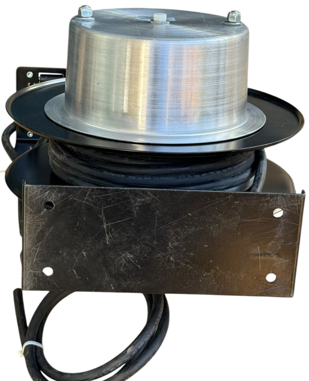 United Equipment ACC R46N4M4TERA1 Industrial Cable Reel Assembly 22ft long