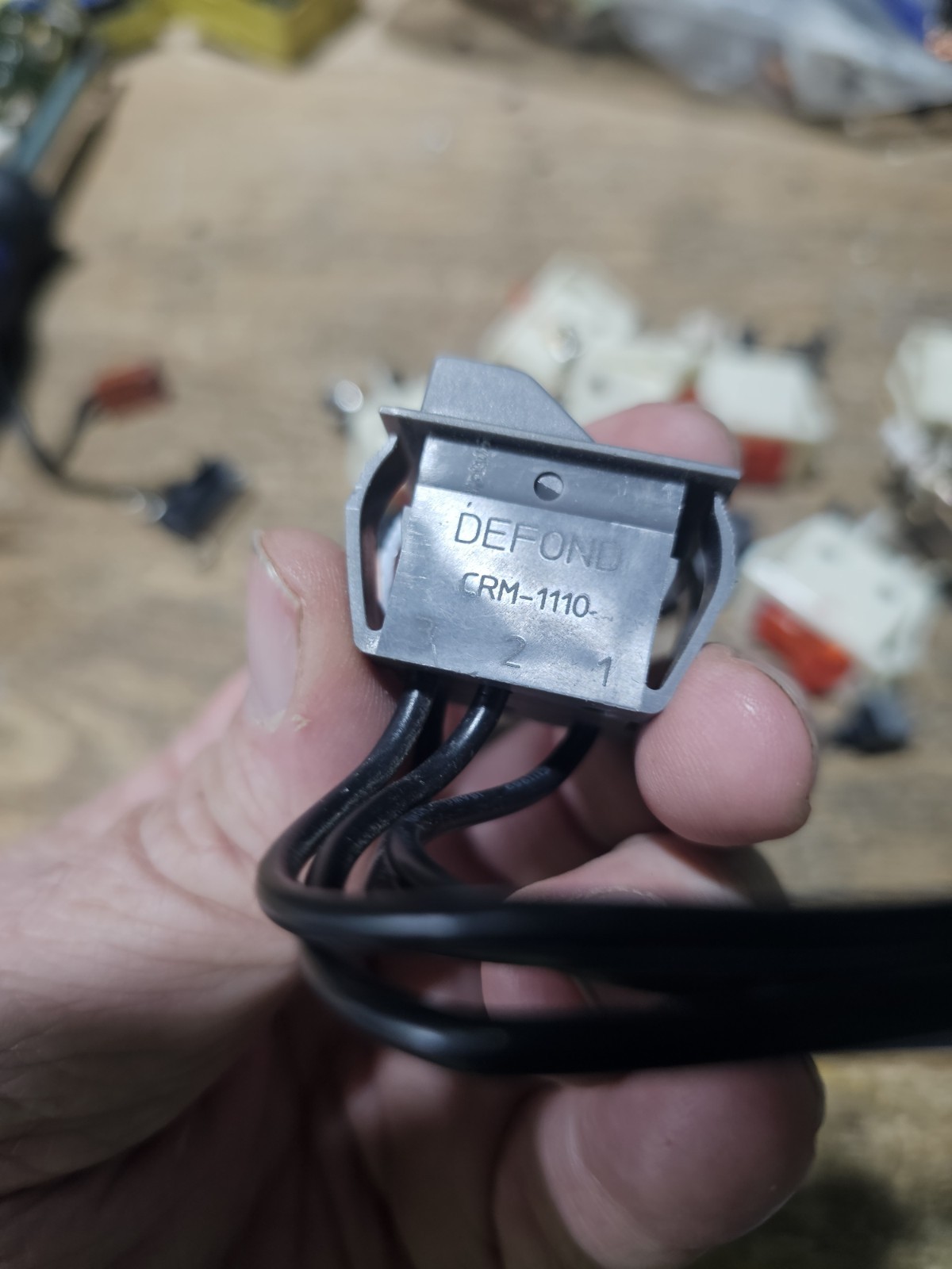 Various Switches Pulled From Different Electronic Products All Used Need Cleaned