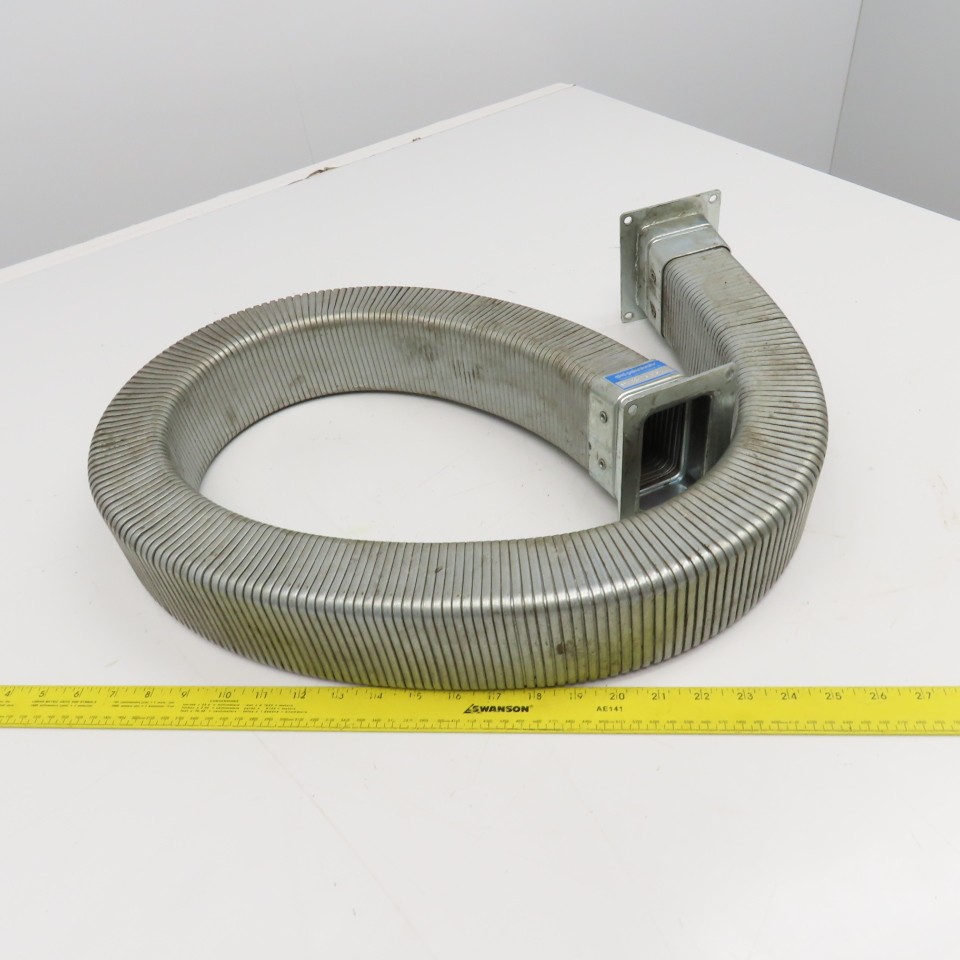 EDK Gelenkohr 2-1/4″ x 3″ Flexible Steel Feed Thru Wireway Cable Carrier 51″ OAL